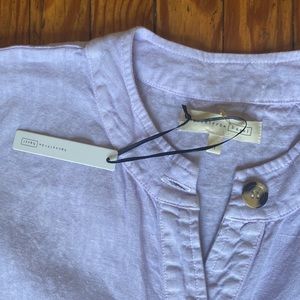 NWT Hansel from Basel Linen Dress Lilac/Purple